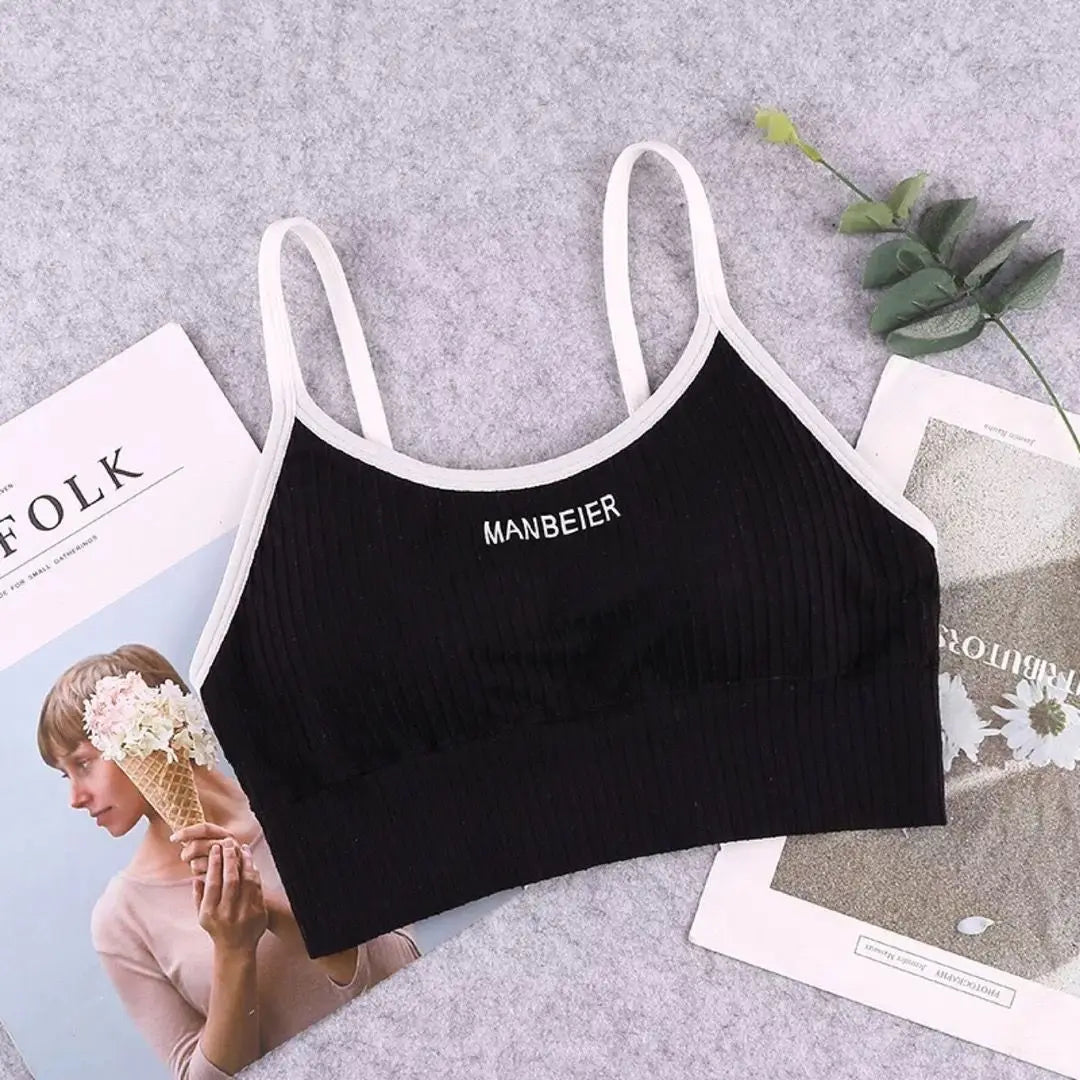 Womens Cotton Tube Bra Top