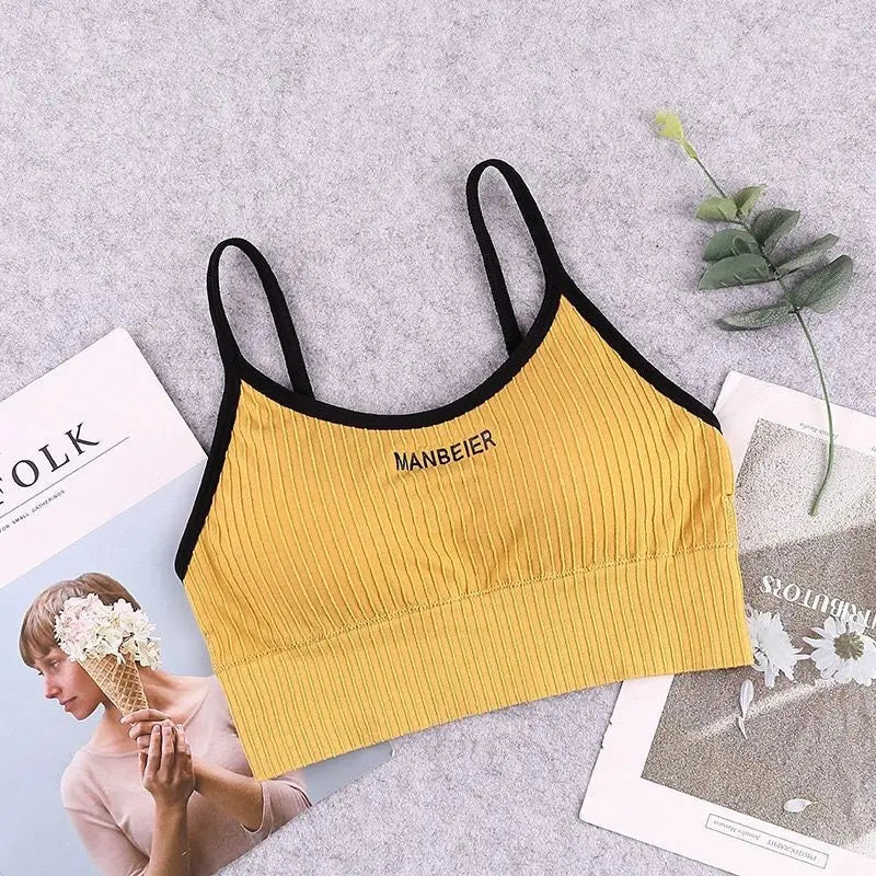 Womens Cotton Tube Bra Top