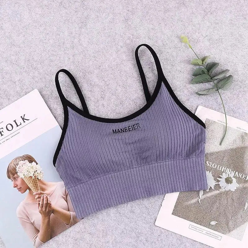Womens Cotton Tube Bra Top