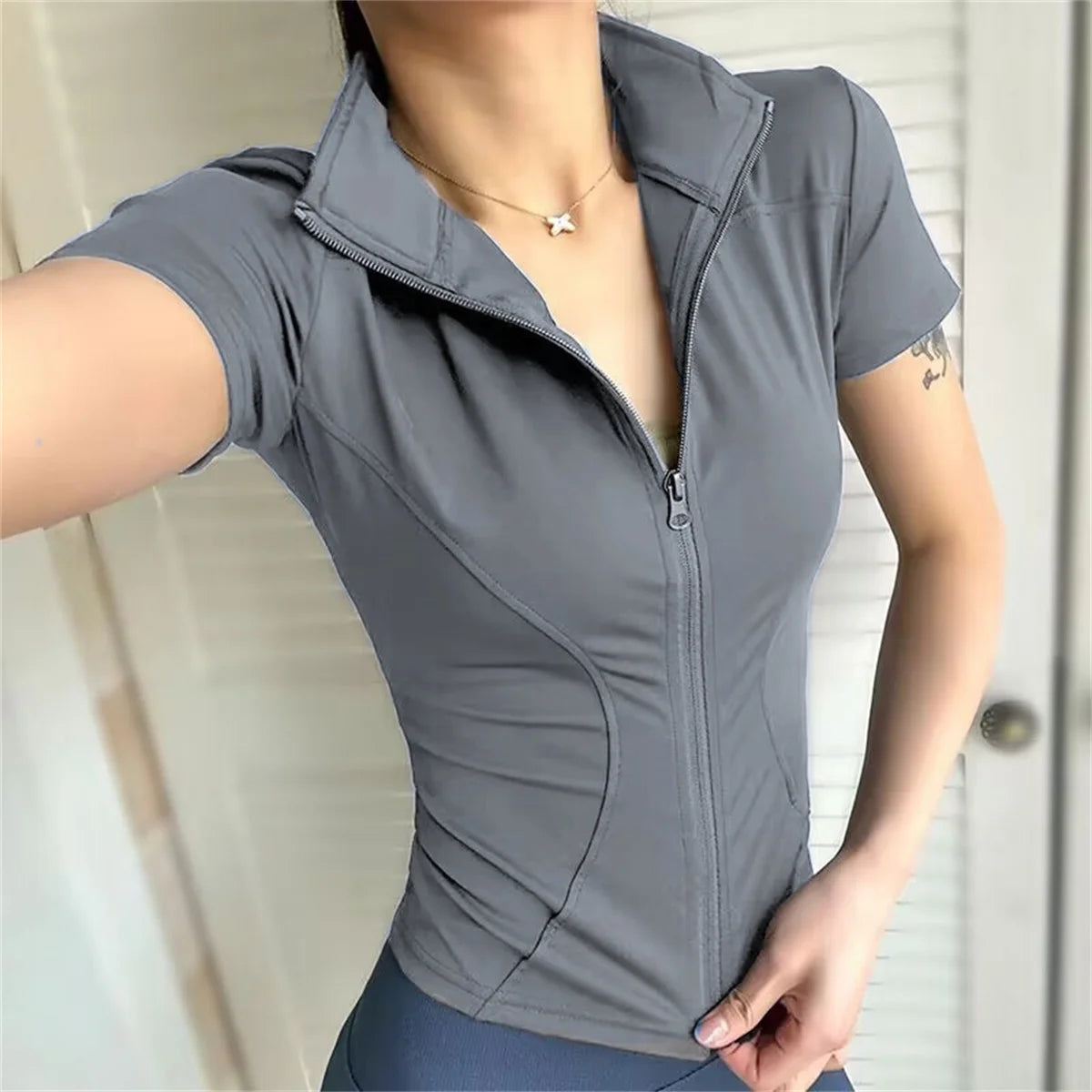 Womens Zip-Up Sports Jacket