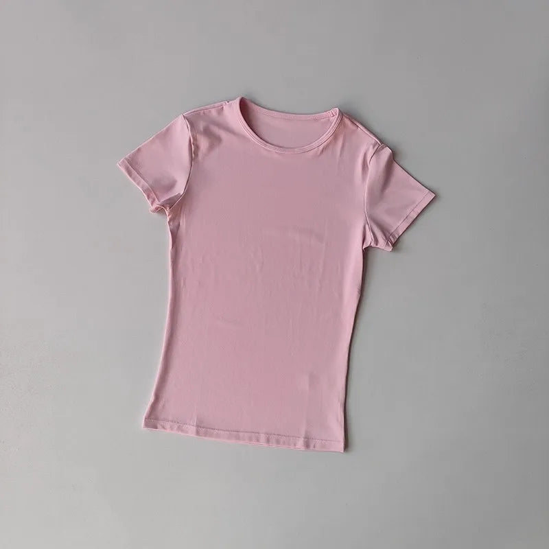 Women’s Quick-Dry Fitness T-Shirt – Breathable Running Top