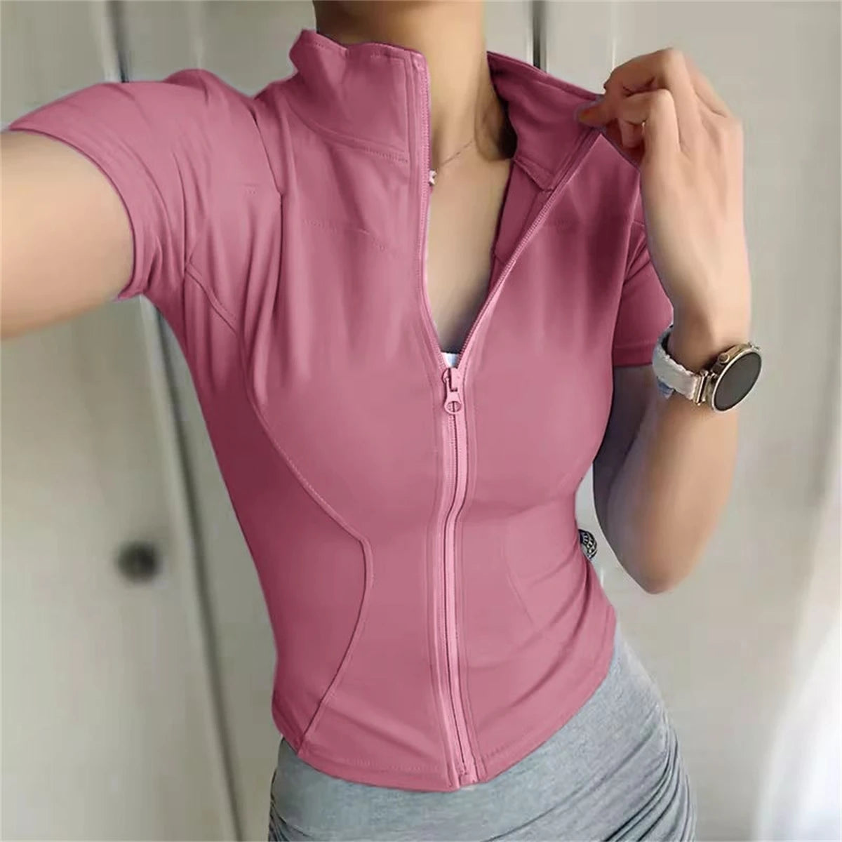 Womens Zip-Up Sports Jacket