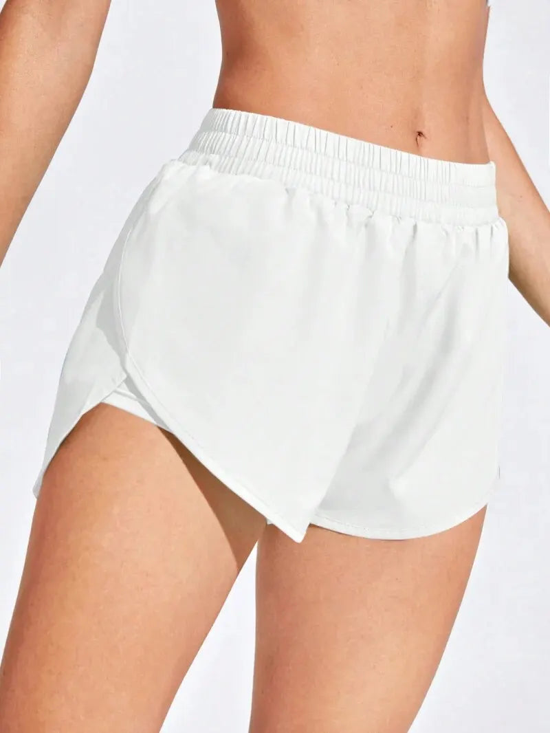 Womens High-Waist Yoga Short