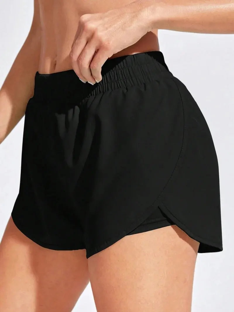 Womens High-Waist Yoga Short