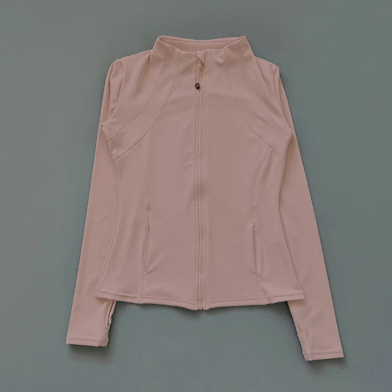 Women’s Long Sleeve Running Sweatshirt – Quick-Dry Activewear Top