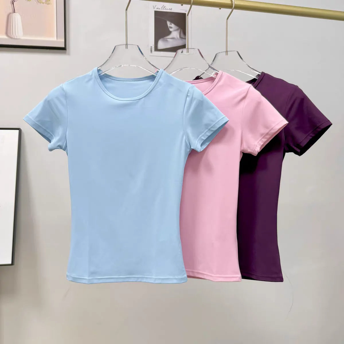 Women’s Quick-Dry Fitness T-Shirt – Breathable Running Top