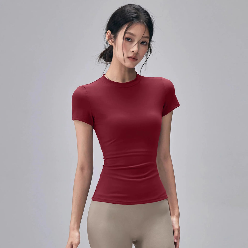 Women’s Quick-Dry Fitness T-Shirt – Breathable Running Top