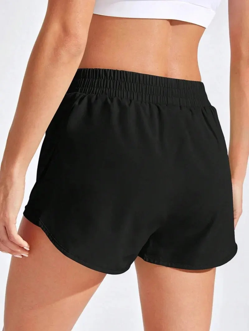 Womens High-Waist Yoga Short