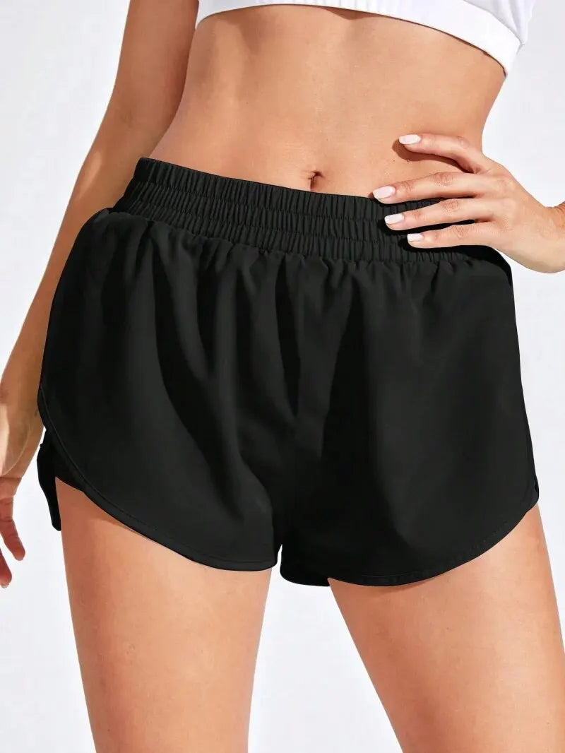 Womens High-Waist Yoga Short