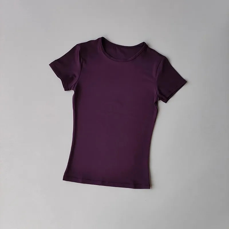Women’s Quick-Dry Fitness T-Shirt – Breathable Running Top