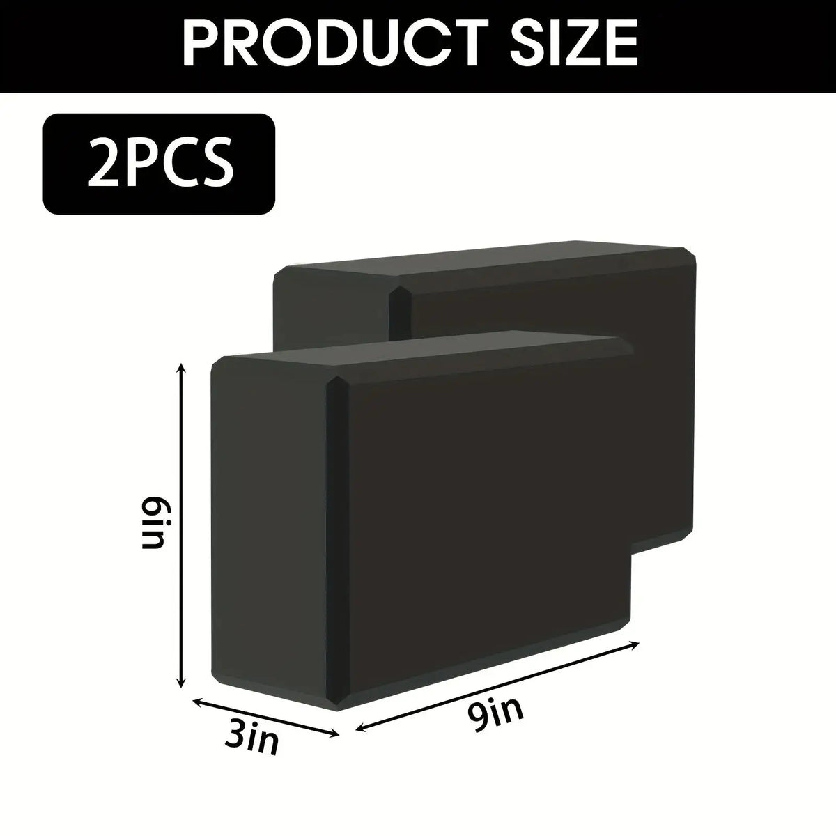 Yoga Blocks Set (2-Piece) – Lightweight High-Density Foam