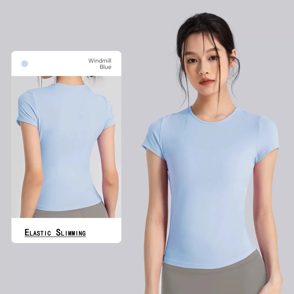 Women’s Quick-Dry Fitness T-Shirt – Breathable Running Top